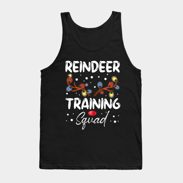 Reindeer Training Squad Tank Top by Bourdia Mohemad